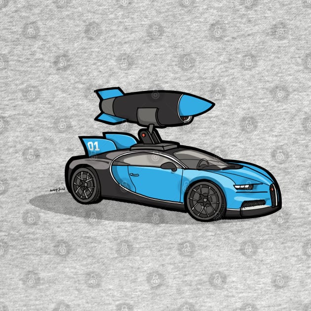 Missile Bugatti by doodles by smitharc